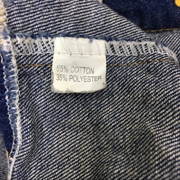 Bart Simpson LUNATIC BLUE Denim Jean Jacket Shirt Shacket Cartoon Fun Retro Snap - Picture 8 of 11